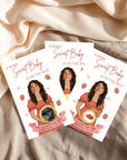 Baby Shower Scratch Off Game Strawberries or Baby? Custom Berry Sweet Baby Shower Scratch Off Tickets Strawberry Baby Shower Game Red