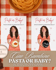 Italian Baby Shower Scratch Off Game Ciao Baby Bambino Baby Shower