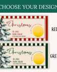 Custom Merry Christmas Gift Voucher For Kids Christmas Scratch Off Surprise Reveal Holiday Theme Personalized Christmas Card with Envelope - CÔTIER BRAND