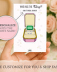 Funny Bridal Shower Scratch Off Game Cards Who Has The Ring Wedding Shower Scratch Off Game Icebreaker Bridal Shower Party Games Clean Hen - CÔTIER BRAND
