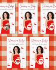 Custom Cherry On Top Baby Shower Game Cherry Themed Baby Shower Scratch Off Game Funny She's The Cherry On Top Party Game Cherries or Baby?
