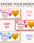 Personalized Happy Birthday Gift Voucher Scratch Off Ticket Surprise Birthday Reveal Card Boys Girls Husband Wife Coworker Teens Experiences