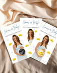 Custom Mediterranean Baby Shower Game Amalfi Coast Baby Shower Scratch Off Game Lemons or Baby? Summer Italian Themed Yellow Blue Ciao - CÔTIER BRAND
