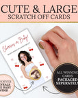 Custom Cherry On Top Baby Shower Game Cherry Themed Baby Shower Scratch Off Game Funny She's The Cherry On Top Party Game Cherries or Baby?
