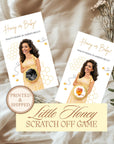 Custom A Little Honey Is On The Way Baby Shower Game Bumble Bee Baby Shower Scratch Off Game Honey or Baby? Mama To Bee Themed Neutral - CÔTIER BRAND