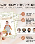 Custom Locally Grown Boy Baby Shower Game, Blue Gingham Farmer's Market Theme Who Has Today's Baby Daddy? Scratcher Activity