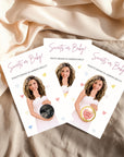 PRINTED + SHIPPED Valentine Baby Shower Game A Little Sweetheart Baby Shower Scratch Off Game Conversation Hearts Sweets or Baby? Custom