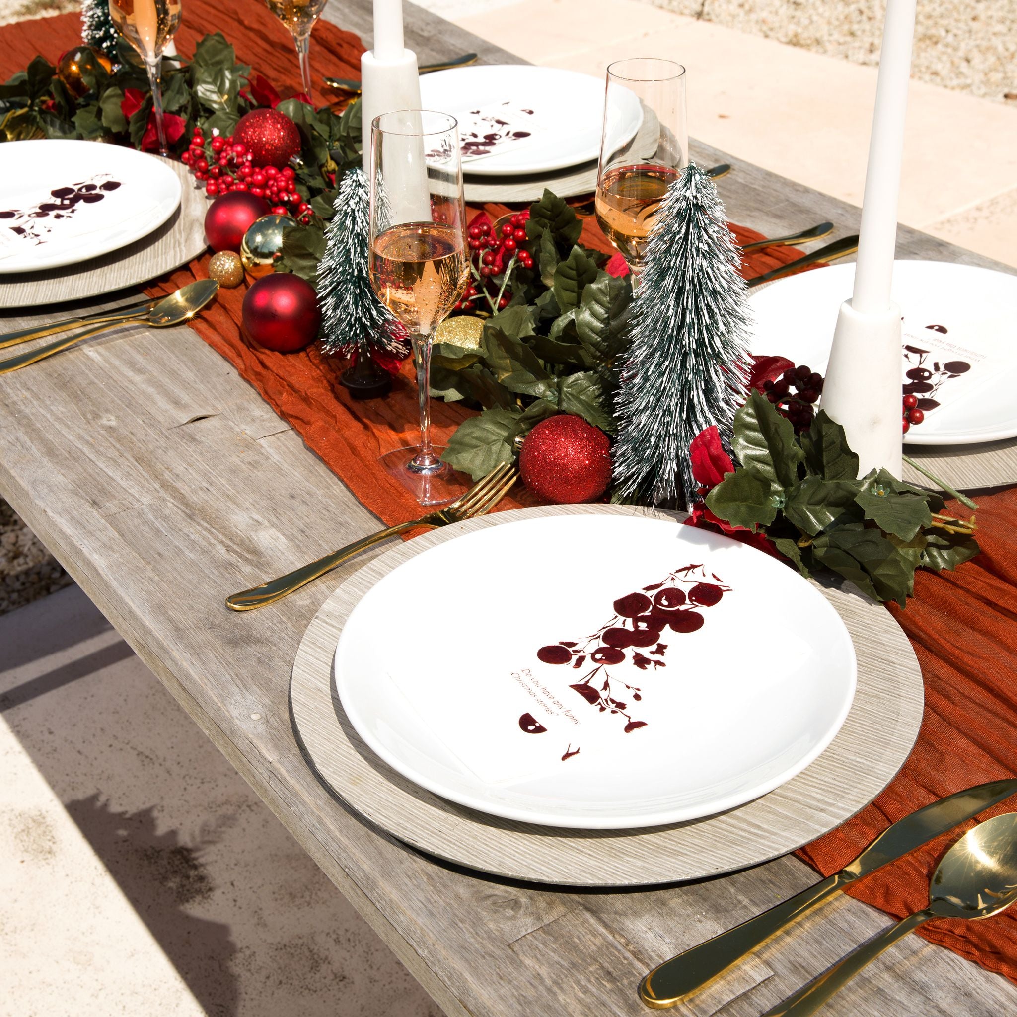 Convokins - Christmas Dinner Napkins - CÔTIER BRAND