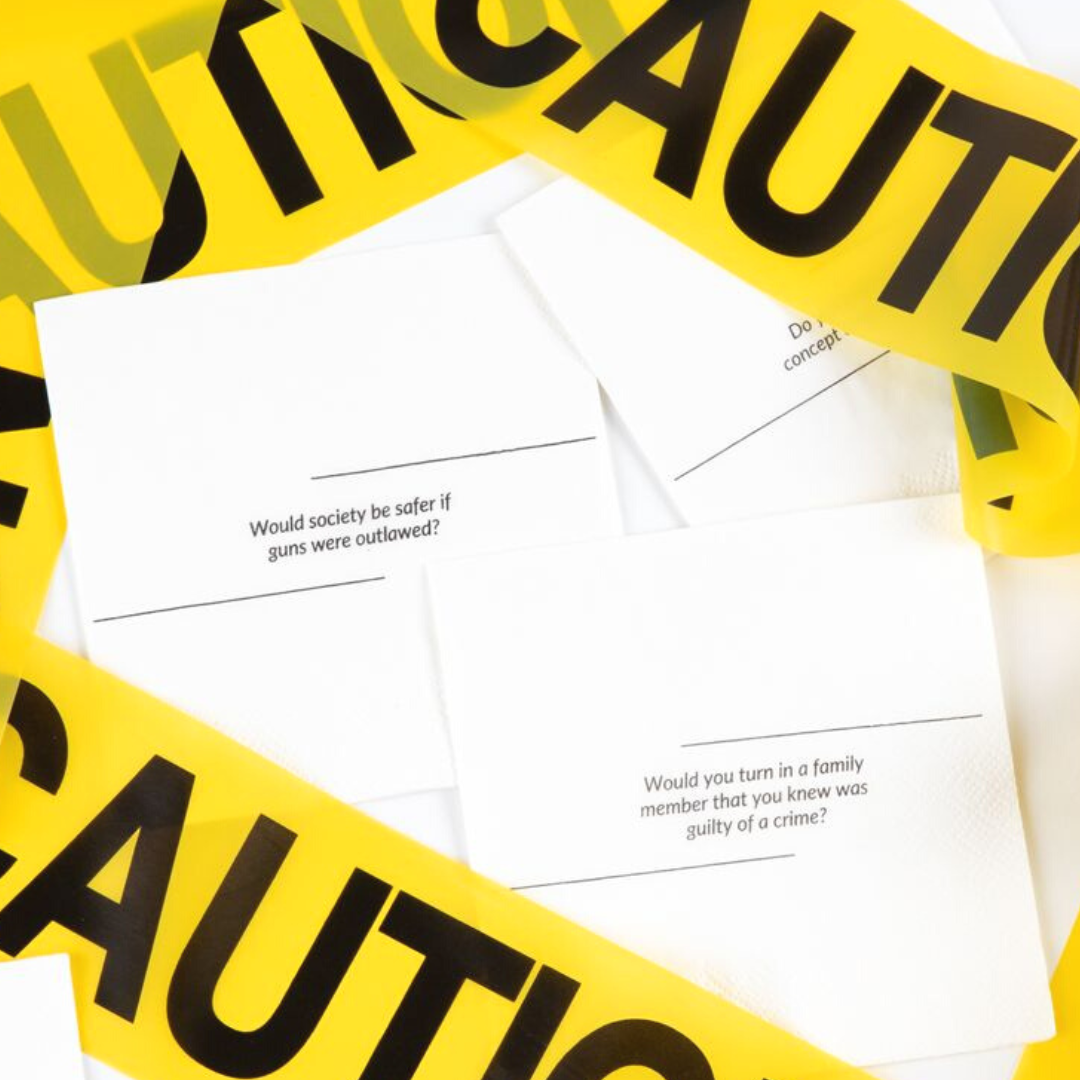 CONVOKINS® Controversy Edition Conversation Starter Cocktail Napkins