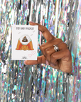 Did Baby Poopie?® Baby Shower Poop Emoji Lottery Game - Brown Baby Edition - CÔTIER BRAND