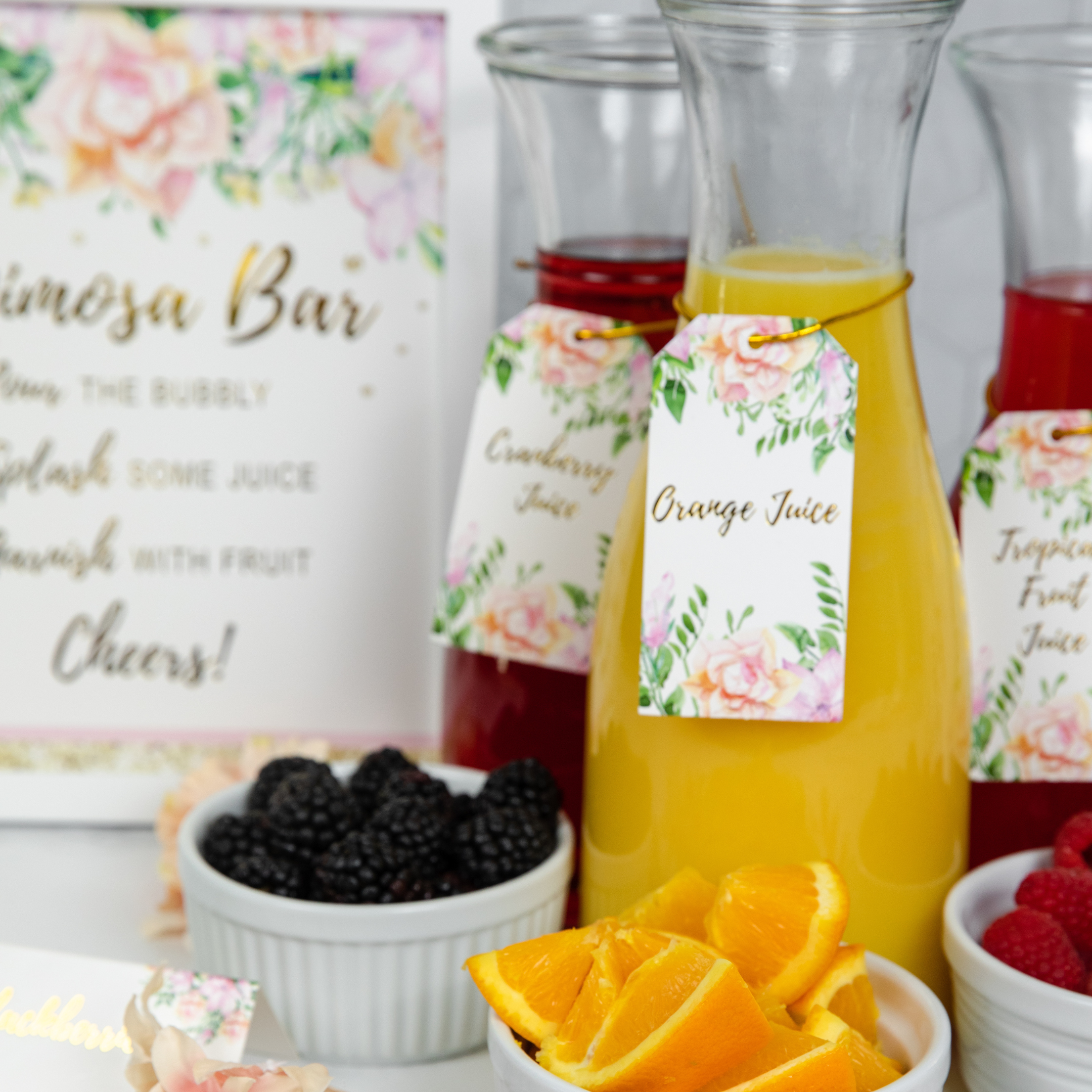 Mimosa Bar Decoration Kit - CÔTIER BRAND