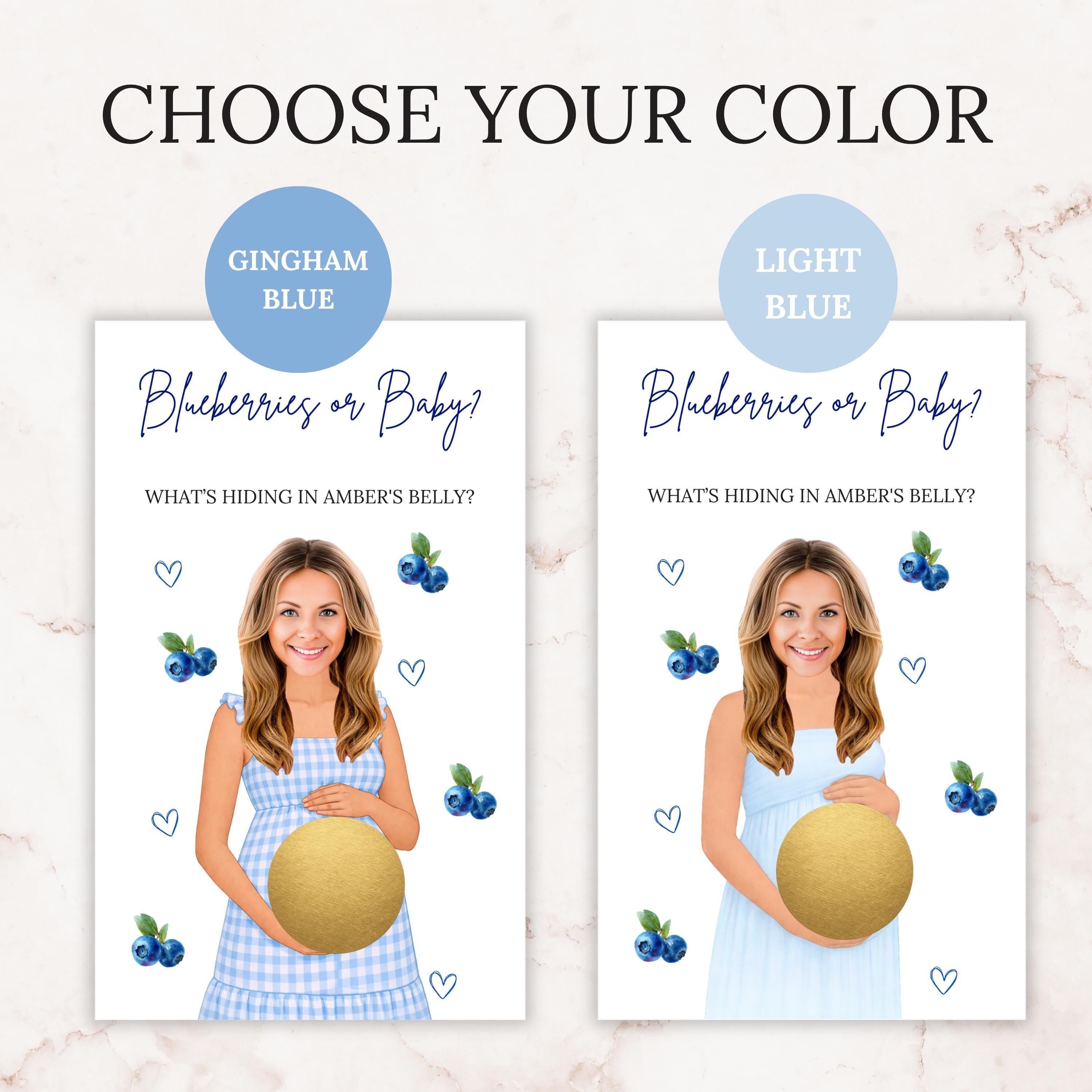 Blueberry Baby Shower Game Berry Sweet Boy Baby Shower Blueberries or Baby Someone Berry Sweet Is On The Way