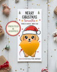 Personalized Scratch Off Christmas Voucher For Surprise Trip Reveal Holiday Scratchers For Kids Holiday Scratch Off Ticket with Envelope - CÔTIER BRAND