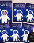 Baby Shower Game Outer Space Themed Scratch Off Game Celebrity Who Has The Baby Daddy Scratch Off Game Printed Planet Stars Astronaut Galaxy