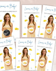 Custom Mediterranean Baby Shower Game Amalfi Coast Baby Shower Scratch Off Game Lemons or Baby? Summer Italian Themed Yellow Blue Ciao - CÔTIER BRAND