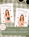 Custom Farmers Market Baby Shower Game