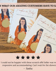 Custom Little Pumpkin Baby Shower Scratch Off Game Fall Pumpkin Themed Baby Shower Game Funny Fall In Love Activity Printed Boho Fun FALL01 - CÔTIER BRAND
