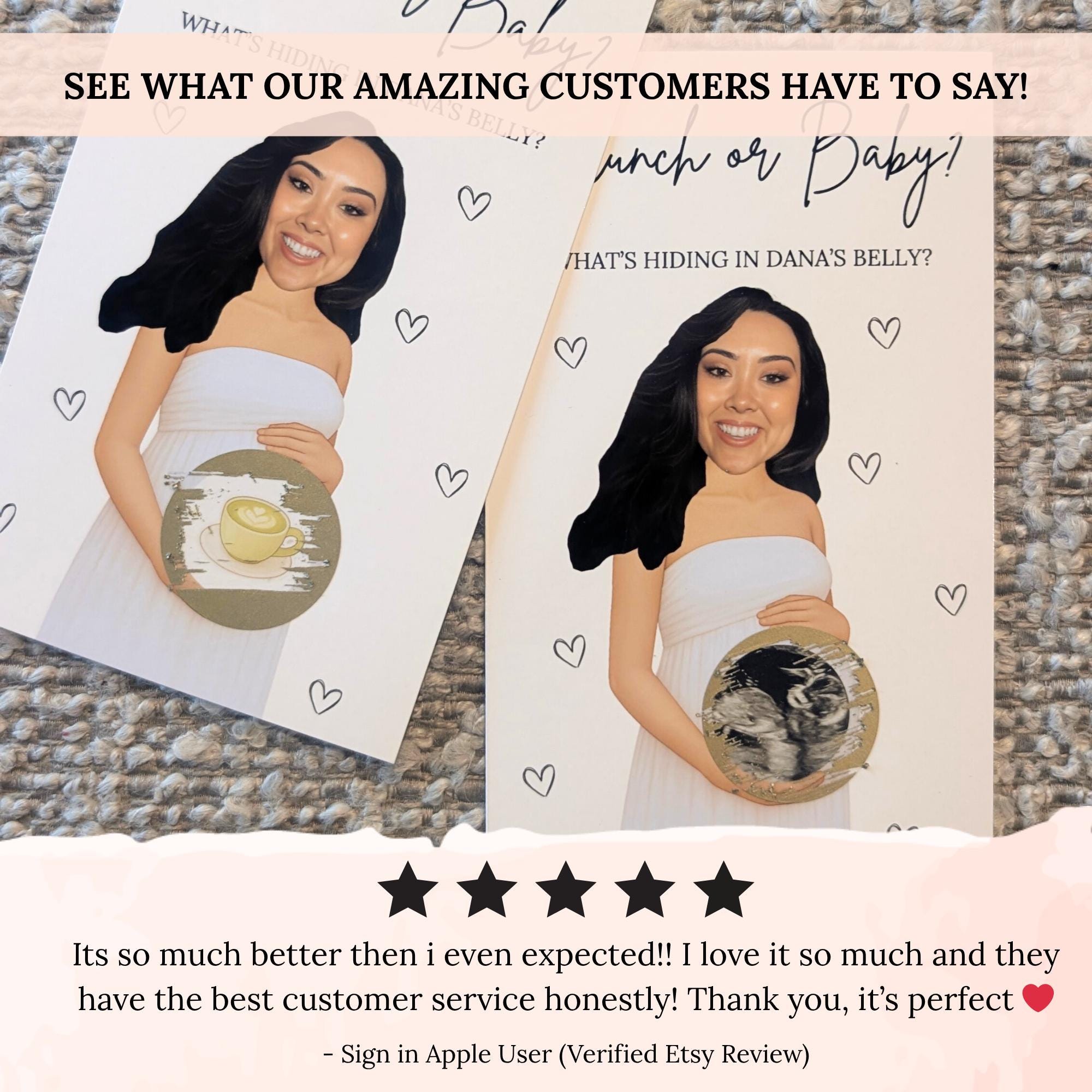 Funny Custom Black Baby Shower Scratch Off Game Brunch or Baby? Baby Shower Scratch Off Tickets African American Baby Shower Games Mom To Be