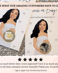 Funny Custom Black Baby Shower Scratch Off Game Brunch or Baby? Baby Shower Scratch Off Tickets African American Baby Shower Games Mom To Be