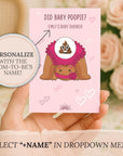 Pink Baby Shower Game Girl, Black Baby Shower Scratch Off Game Funny, Fun Did Baby Poopie Party Game, Unique Black Baby Shower Games Coed - CÔTIER BRAND