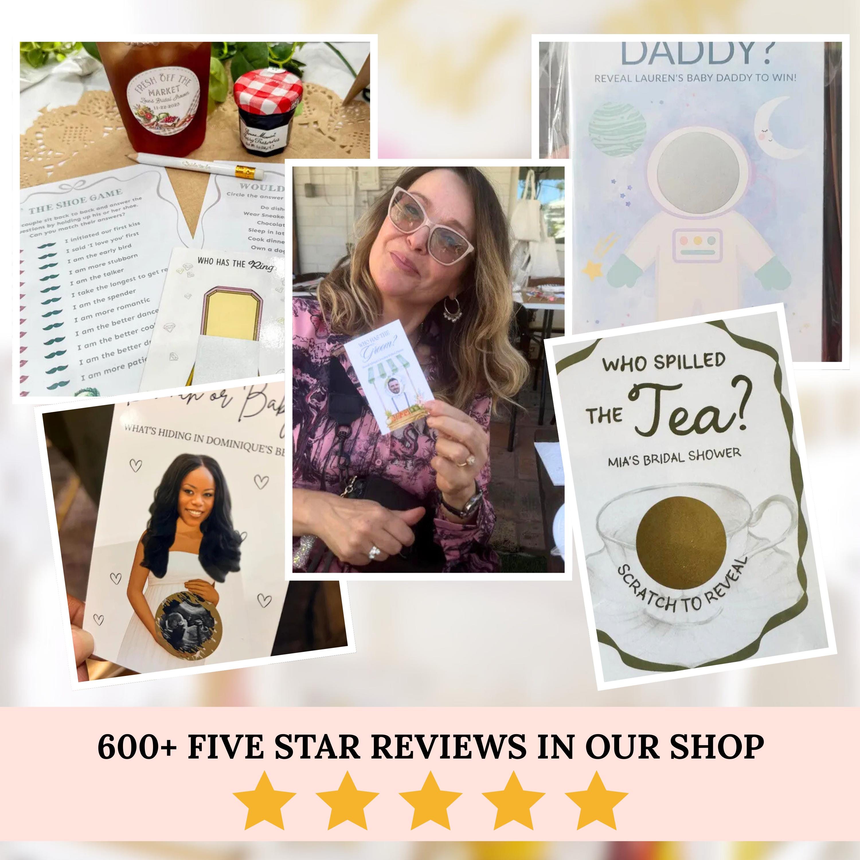Bridal Shower Game Tea Party Bridal Shower Scratch Off Game Who Spilled The Tea Themed Sage Green Wedding Shower Par-Tea Bride To Be TEA6