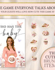 Baby Shower Game Baby In Bloom Scratch Off Game Boho A Little Wildflower Baby Shower Game Butterflies Floral Printed - CÔTIER BRAND