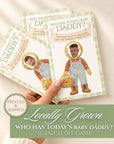 Locally Grown Baby Shower Game Green Gingham Farmer's Market Baby Shower Scratch Off Game Who Has Today's Baby Daddy? Homegrown - CÔTIER BRAND