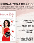 Custom Cherry On Top Baby Shower Game Cherry Themed Baby Shower Scratch Off Game Funny She's The Cherry On Top Party Game Cherries or Baby?