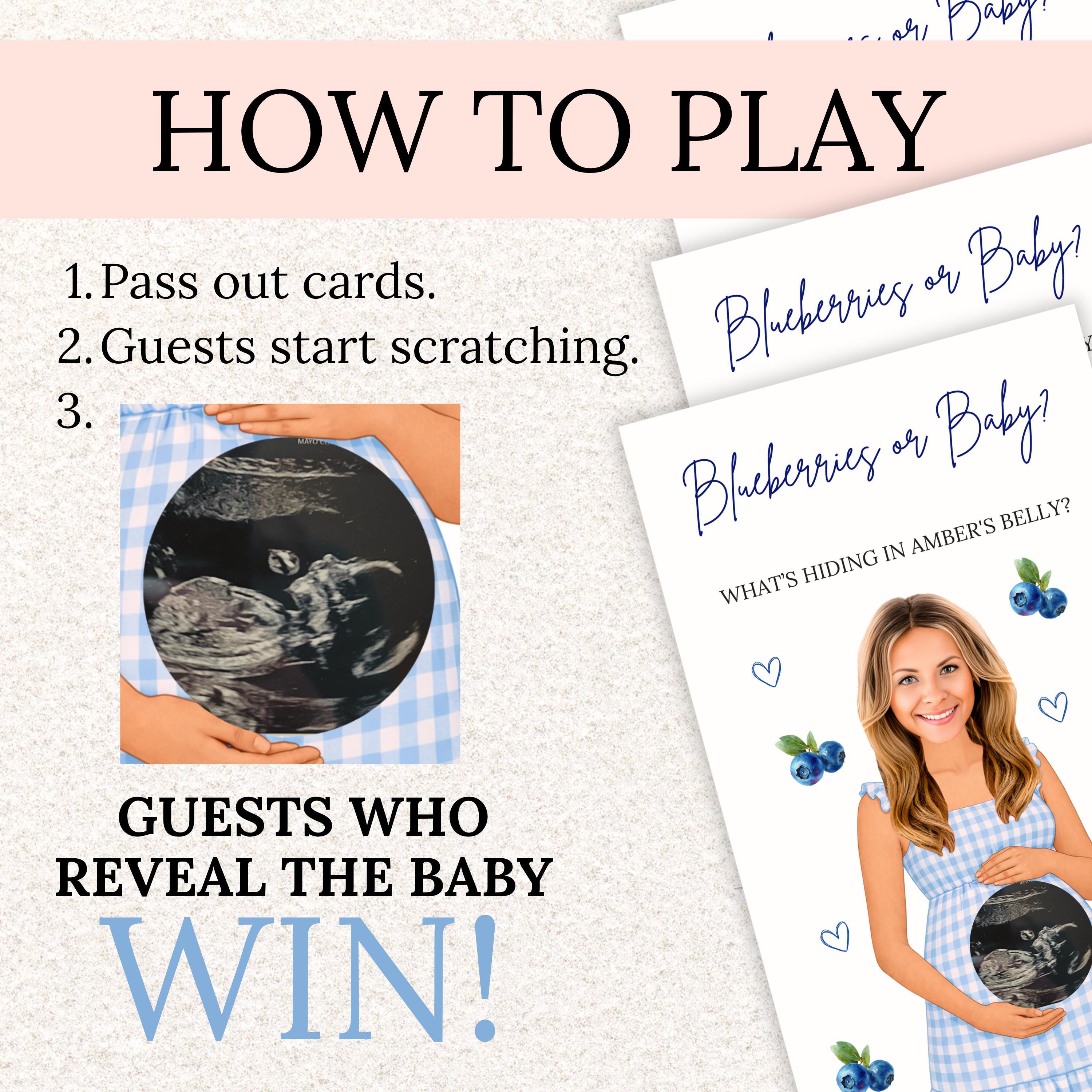 Blueberry Baby Shower Game Berry Sweet Boy Baby Shower Blueberries or Baby Someone Berry Sweet Is On The Way