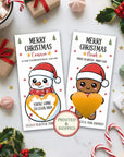 Personalized Merry Christmas Gift Voucher For Kids Christmas Scratch Off Surprise Reveal Holiday Theme Surprise Trip Reveal with Envelope - CÔTIER BRAND