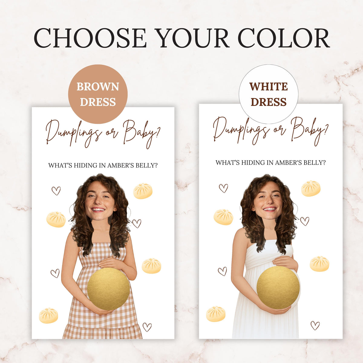 PRINTED + SHIPPED A Little Dumpling Baby Shower Game Dumplings or Baby Gender Neutral Dim Sum Baby Shower Scratch Off Game Bao Activity - CÔTIER BRAND