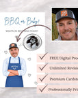 Baby Q BBQ or Baby? Shower Scratch Off Game Cards (Printed & Shipped) - CÔTIER BRAND