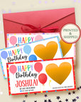 Personalized Happy Birthday Gift Voucher Scratch Off Ticket Surprise Birthday Reveal Card Boys Girls Husband Wife Coworker Teens Experiences