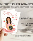 Baby Shower Scratch Off Game Strawberries or Baby? Custom Berry Sweet Baby Shower Scratch Off Tickets Strawberry Baby Shower Game Red