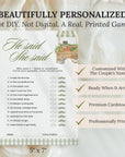 PRINTED + SHIPPED Fresh Off The Market Bingo Game, Sage Green Find The Guest Bingo Party Game, Farmers Market Bridal Shower Bingo, Wedding