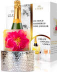 Glasi - Ice Mold Hammered Wine Chiller - CÔTIER BRAND