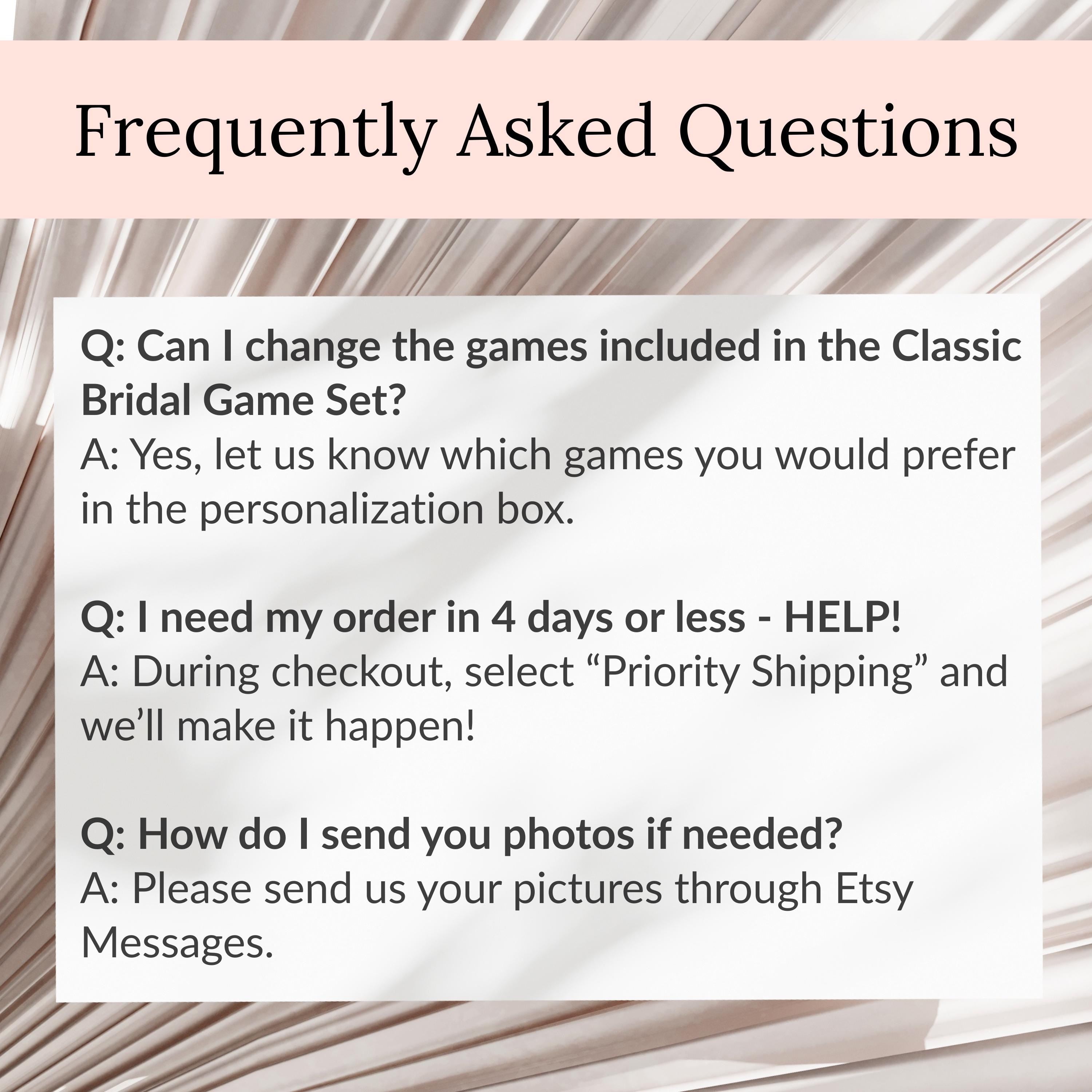 Personalized Shes Fresh Off The Market Game Bundle, Sage Green Guess The Dress, Would She Rather, He Said She Said, Find The Guest Bingo