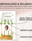 Personalized She's Fresh Off The Market Bridal Shower Scratch Off Game Who Has The Groom Scratch Off Game Farmer's Market Bridal Fun FRESH01 - CÔTIER BRAND