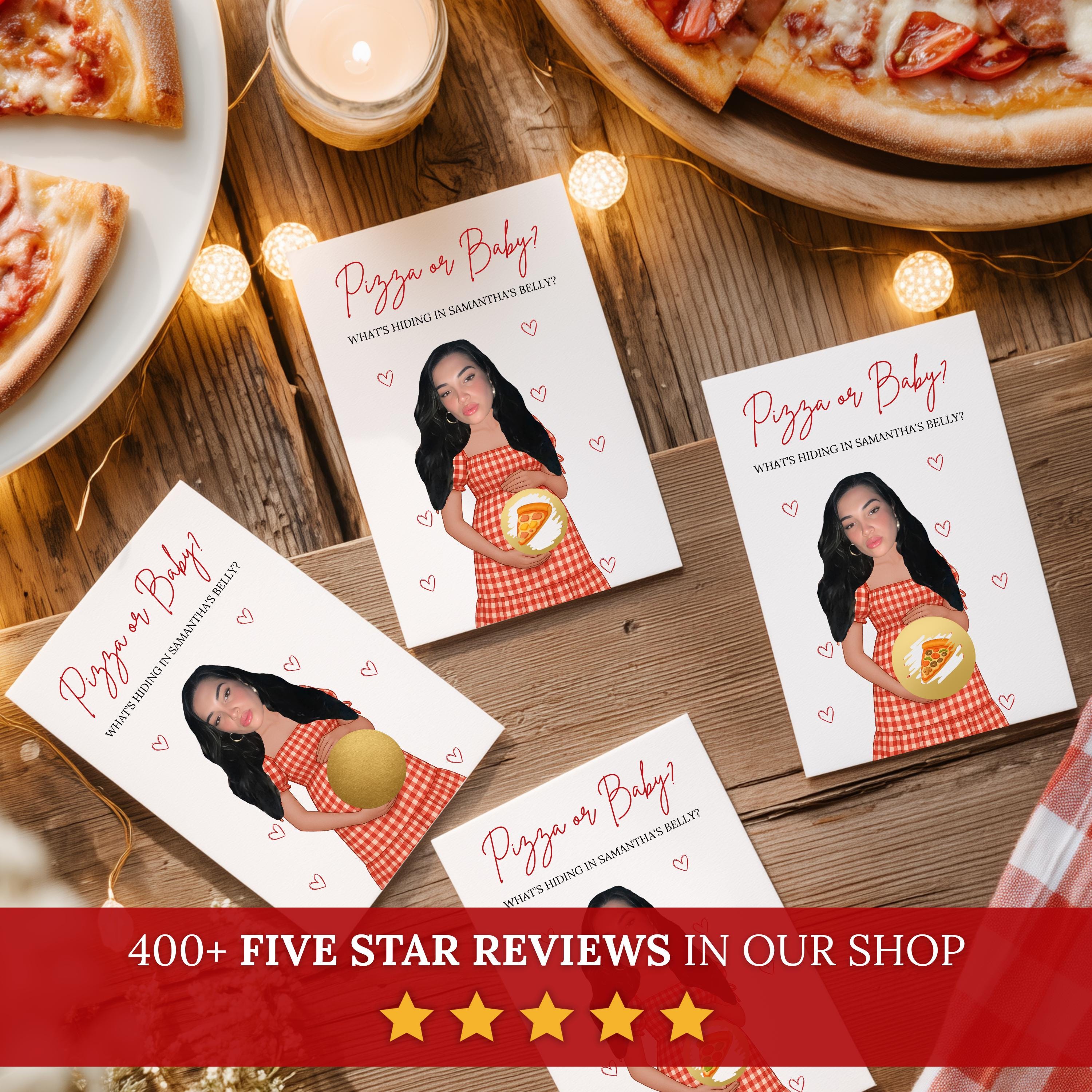 Special Delivery Baby Shower Game Pizza Baby Shower Scratch Off Game Pizza Themed Slice Slice Baby Ciao Bambino Italian Baby Shower Printed