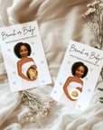 Funny Custom Black Baby Shower Scratch Off Game Brunch or Baby?