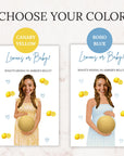 Custom Mediterranean Baby Shower Game Amalfi Coast Baby Shower Scratch Off Game Lemons or Baby? Summer Italian Themed Yellow Blue Ciao - CÔTIER BRAND