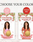 PRINTED + SHIPPED Sweet Berry Baby Shower Party Game Strawberry Themed Baby Shower Scratch Off Game Strawberries or Baby Shower Summer Idea - CÔTIER BRAND