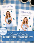 Blueberry Baby Shower Game Berry Sweet Boy Baby Shower