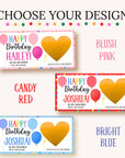 Personalized Happy Birthday Gift Voucher Scratch Off Ticket Surprise Birthday Reveal Card Boys Girls Husband Wife Coworker Teens Experiences