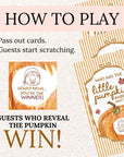 A Little Pumpkin Baby Shower Game Gender Neutral, Pumpkin Themed Baby Shower Scratch Off Game Who Has the Little Pumpkin? Fall Baby Shower - CÔTIER BRAND