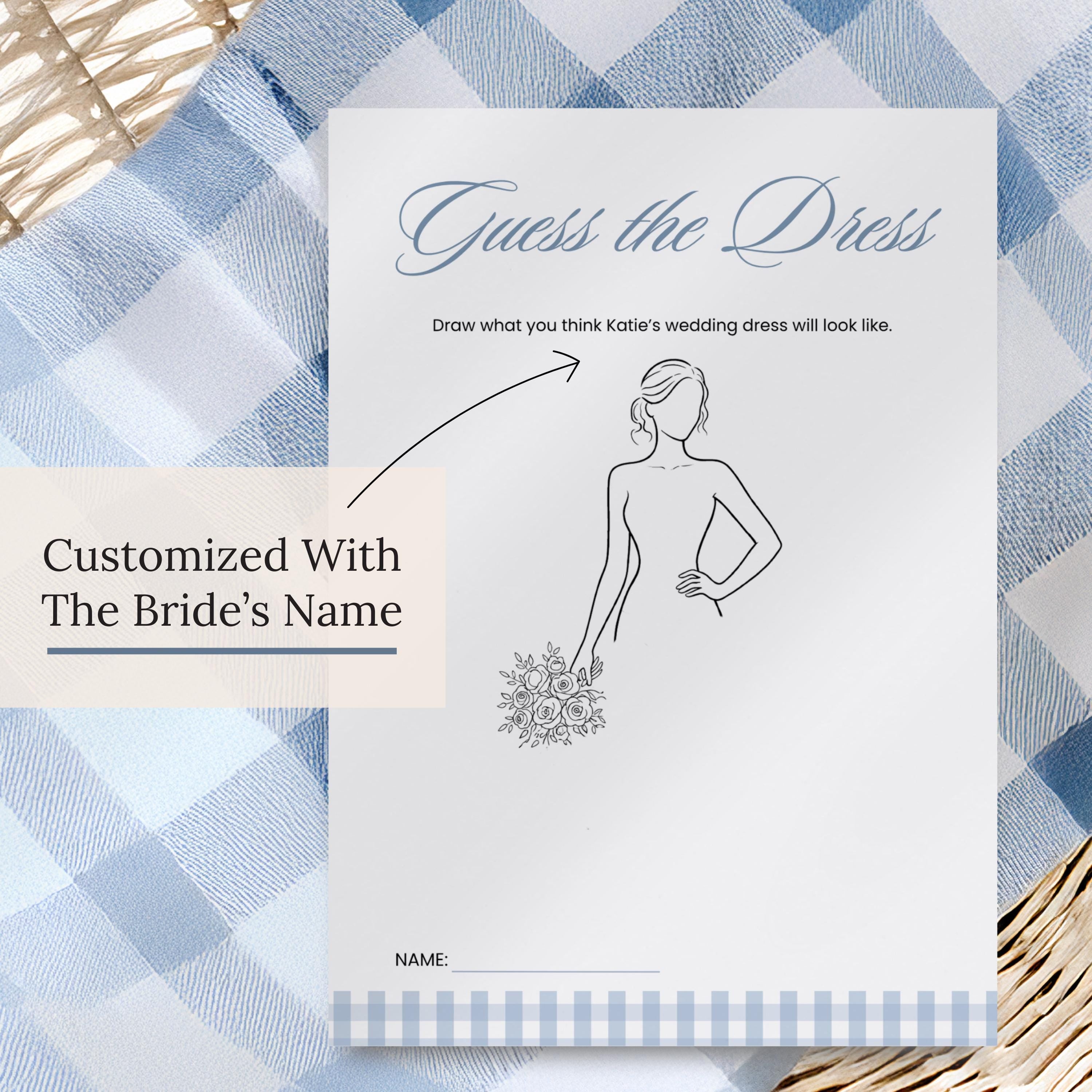 PRINTED + SHIPPED Blue Fresh Off The Market Bingo Game, Find The Guest Bingo Party Game, Boho Farmers Market Bridal Shower Bingo, Wedding