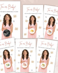 Personalized Tea Party Baby Shower Game A Baby Is Brewing Scratch Off Game Time For Tea With The Mom To Be Unique Printed Afternoon Tea Boho