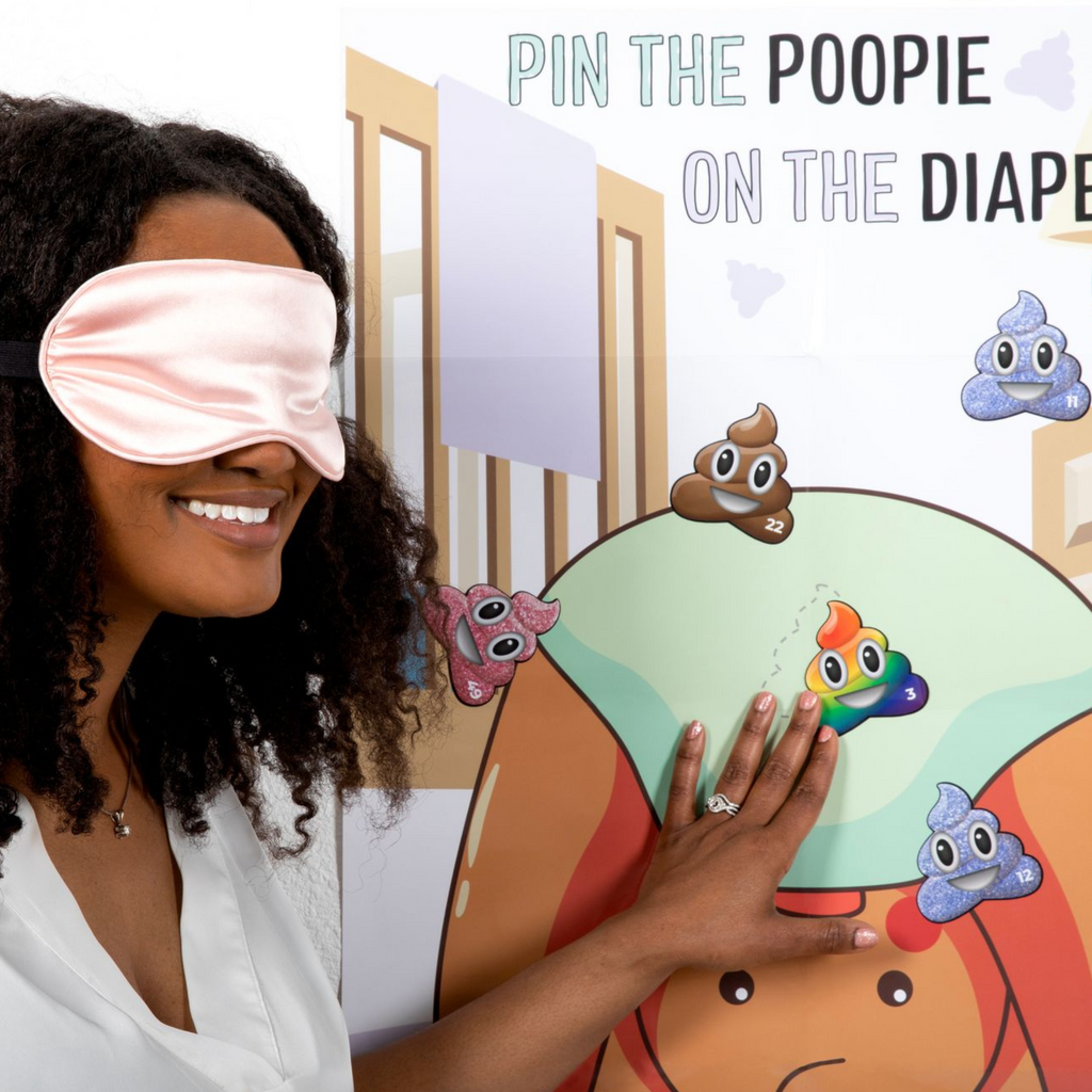 Pin The Poopie On The Diaper® - Baby Shower Game – CÔTIER BRAND