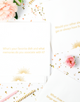 CONVOKINS® - Everyday Edition Conversation Starter Napkins - CÔTIER BRAND