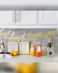 Mimosa Bar Decoration Kit - CÔTIER BRAND